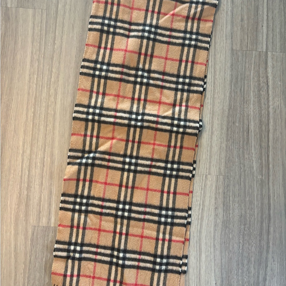 Burberry Checkered Scarf